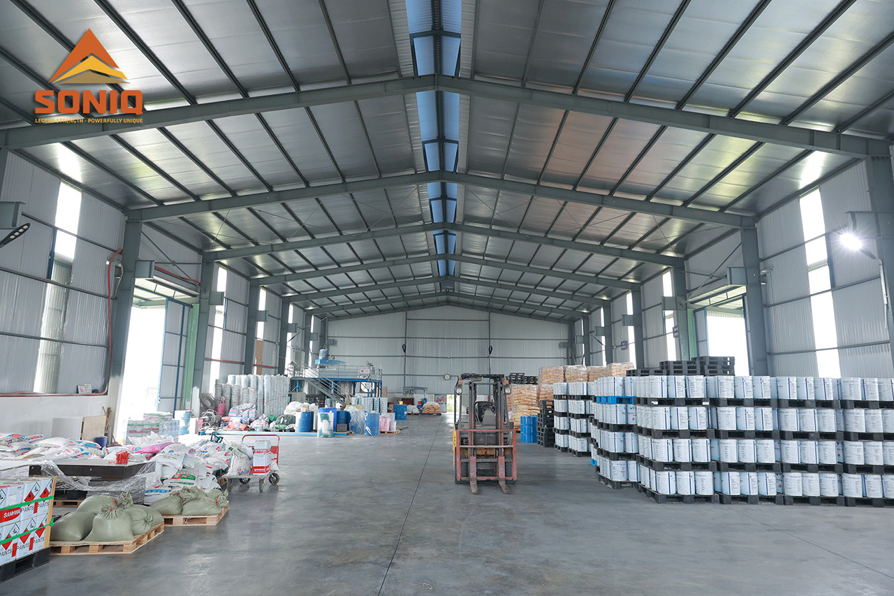 Thi công sàn sỏi cảnh quan ngoài trời