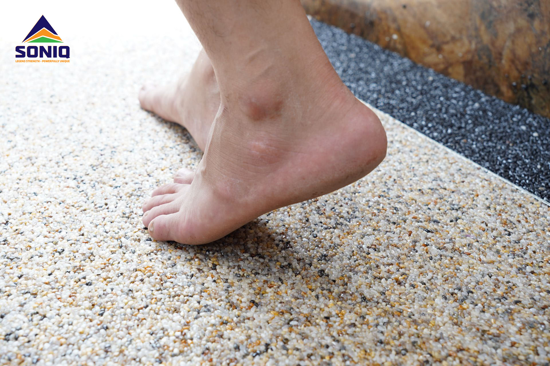 sàn sỏi đạt chuẩn chất lượng chuyên nghiệp