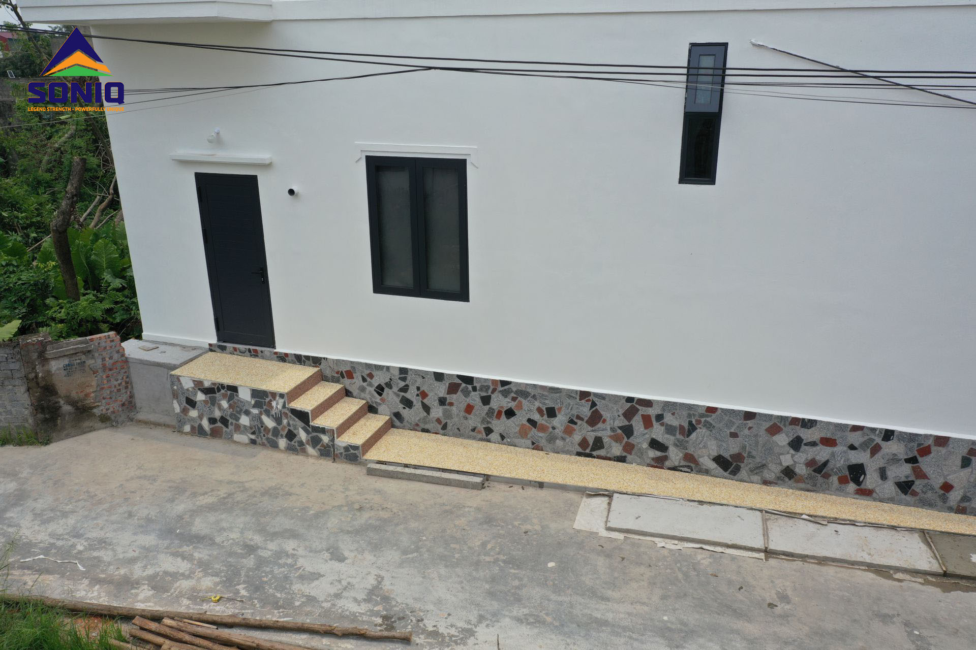 Review sàn sỏi lối đi sau 6 tháng sử dụng