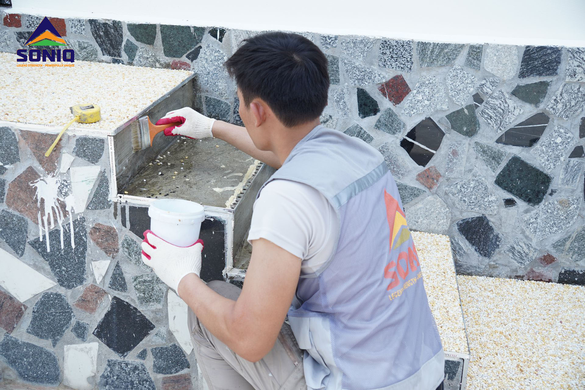 keo sàn sỏi chính hãng