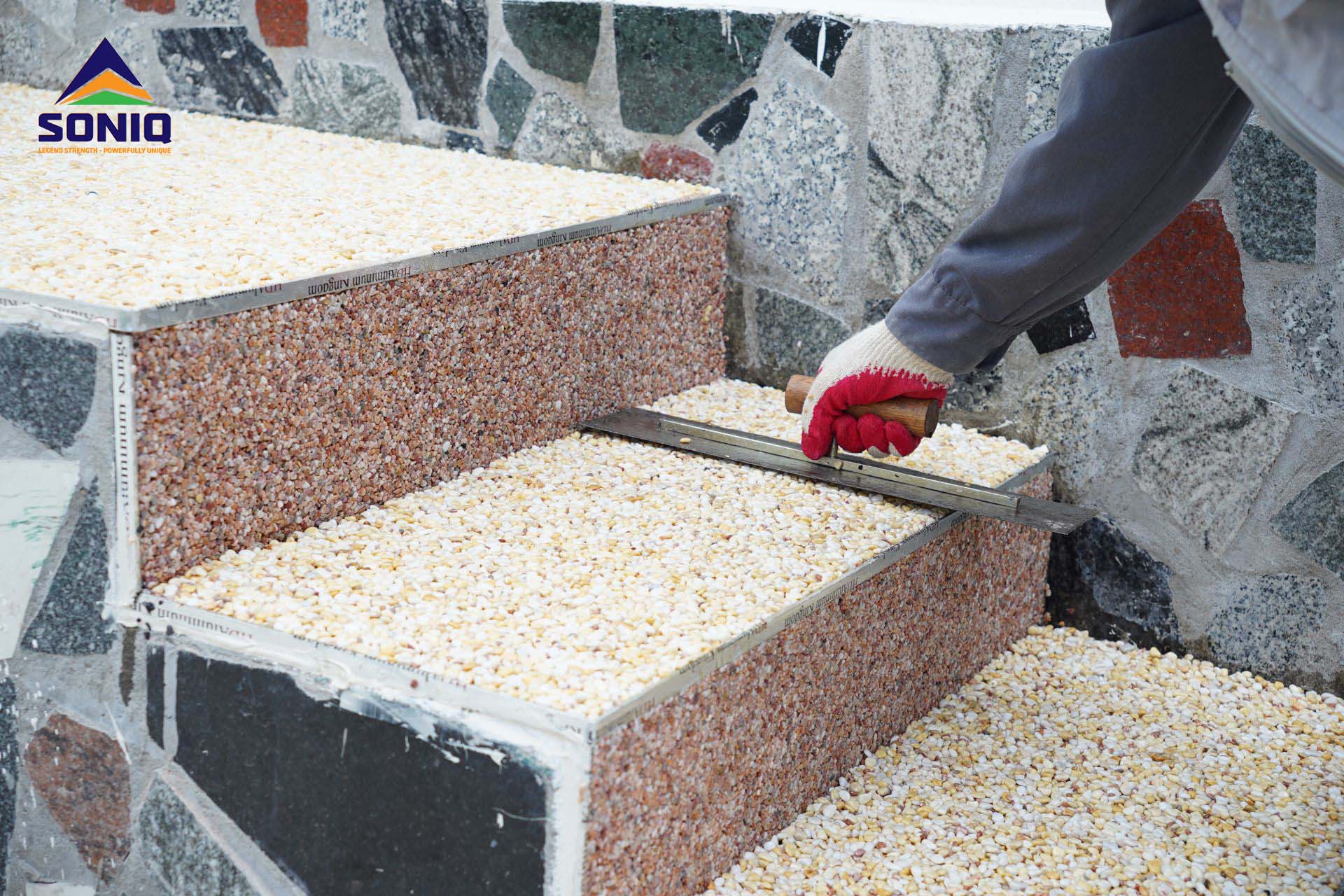 Chính sách chiết khấu keo sàn sỏi cho showroom vật liệu