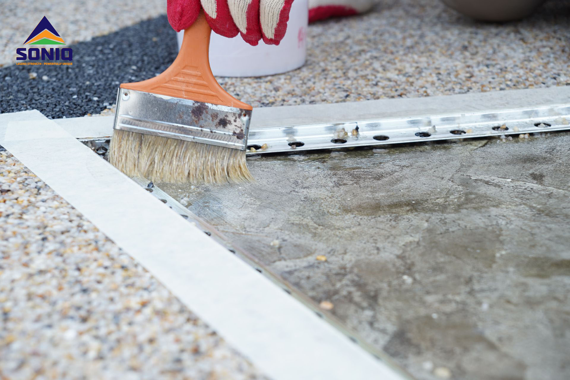 combo thi công sàn sỏi chất lượng giá tốt