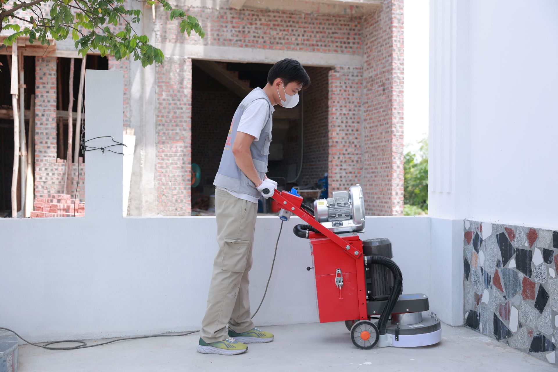 Lưu ý khi thi công sàn sỏi ngoài trời